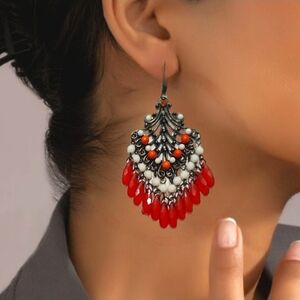 Vintage Gypsy Chandelier Earrings